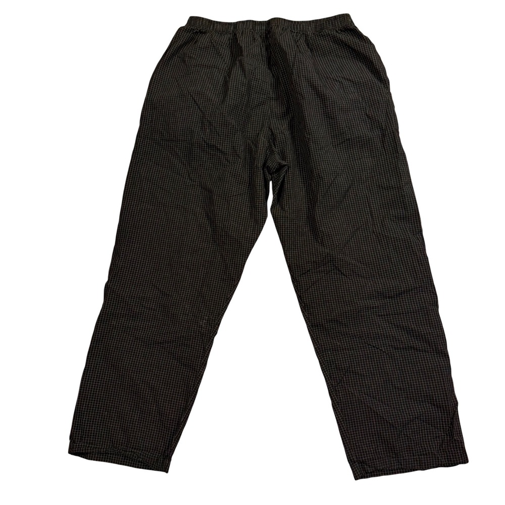 Polo Ralph Lauren Mens XL Pajama Pants Black White Grid Check Cotton Sleepwear - Picture 2 of 9